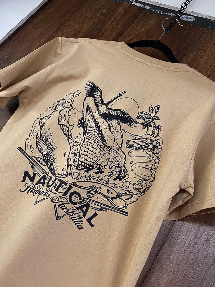 Tan Top End T Shirt